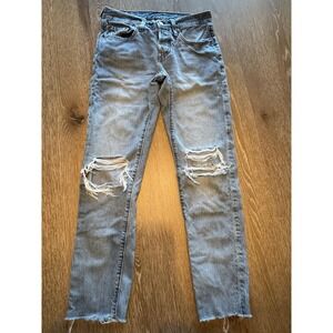Levi's Premium Vintage Big E 501 T Raw Hem